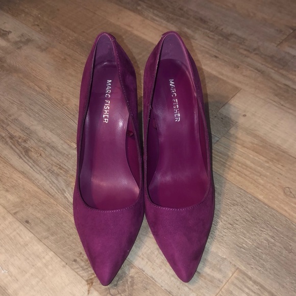 Marc Fisher Shoes - Marc Fisher Women Purple Pump Pointed Heels - 8